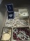 Lot of Estate Jewelry - Waterford Pendant, Rings, Beaded Necklaces, etc.