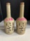 2 Japanese Lichiko Shochu Bottles