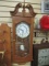 Vintage Western German Pendulum Wall Clock with Key