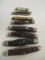 Lot of Vintage Pocket Knives - Sabre, Western USA, Boker, etc.