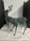 2 Weathered Metal Deer Sculptures - Made in India