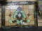Vintage Stained Glass Window Panel