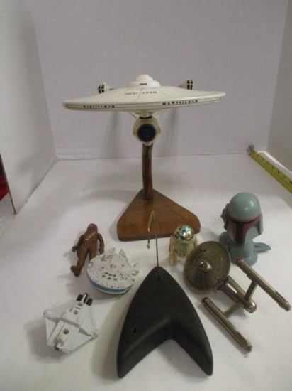 Lot of Star Wars Toys and Models