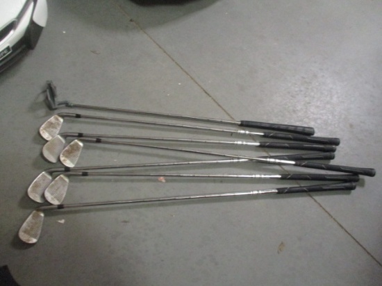 7 MaxFli Revolution Golf Clubs - 5, 6, 7, 8, 9 Irons, Pitching Wedge, and Putter