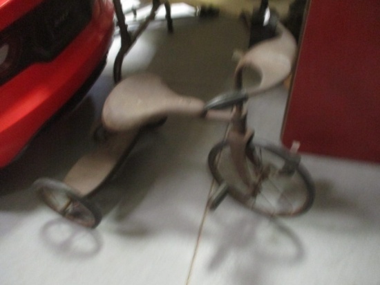 Vintage Metal Tricycle