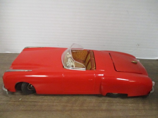 Vintage JNF "Gigant de Luxe" Metal Battery-Operated Toy Car