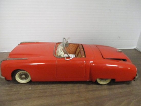 Vintage JNF "Gigant de Luxe" Metal Battery-Operated Toy Car
