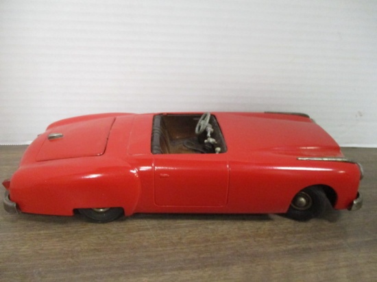 Vintage JNF "Gigant de Luxe" Metal Battery-Operated Toy Car