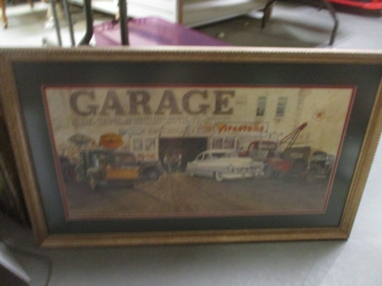 Framed and Matted "The Piston Ring" by Frank Loudin Print - Signed and Numbered