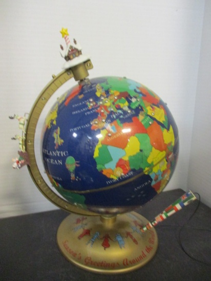 Mr. Christmas "Season's Greetings Around The World" Globe