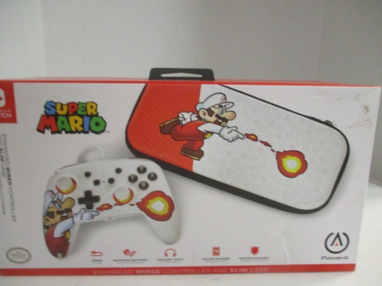 New Old Stock Power A "Super Mario Nintendo Switch" Enhanced Wired