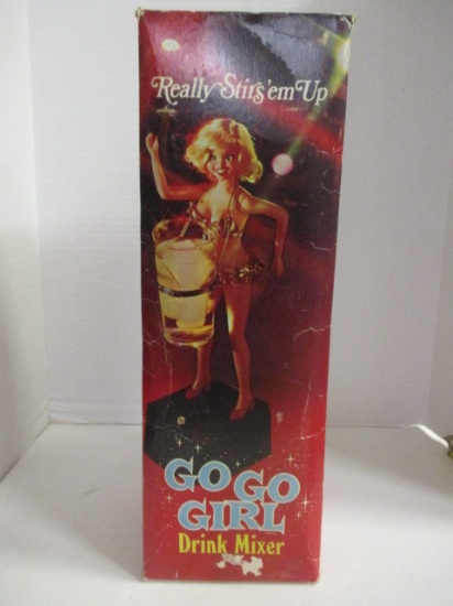 Retro Go Go Girl Drink Mixer in Original Box