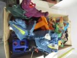 Lot of Masters of the Universe Toys and Mini Comic Books