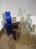 Lot of Vintage Small Glass Bottles