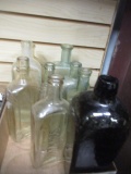 Lot of Vintage Glass Bottles