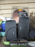 2 Bose Speakers and Megacable Flat Speaker Cable