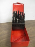 Drill Bit Set in Metal Box