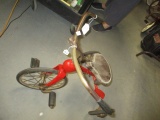 Vintage 1930s Streamline Metal Tricycle