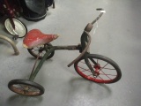 Antique 1890-1900 Troxler Metal Tricycle