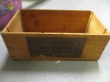 Empire Distributors Inc. (Atlanta, GA) Wood Wine Crate