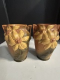 Pair of Vintage Roseville Pottery 