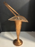 Art Deco Sheffiell Handled Copper Vase