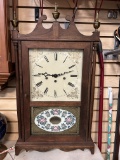 Vintage Mason & Sullivan Pillar and Scroll Pendulum Mantle Clock