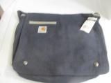 New with Tag Carhartt Navy Canvass Messenger Bag