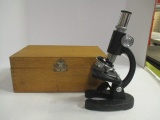 Orion 200x-600x Microscope in Wood Box