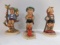 Three Vintage Goebel Hummel Figurines