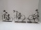 Original Hine & Kunse Metal Sculptures