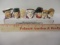 Francesca Katherine Parr and Henry VIII Bone China Miniature Toby Mugs and