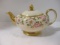 Sadler Handpainted Teapot with Gold Gilt Accents