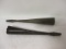 Two Antique Tin Horns