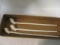 Three Old English Clay Tobacco Pipes