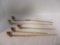 Five Old English Clay Tobacco Pipes