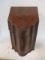 Antique English Flame Mahogany Knife Box