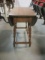 Distressed Drop Side Accent Table