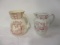 Two Antique Ironstone Service Pitchers