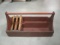 Old Primitive Wooden Tool Caddy