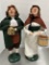 Two Limited Edition Byers' Choice Ltd. The Carolers