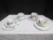 Four Shelley Fine Bone China Luncheon Sets