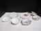 Shelley Fine Bone China Creamer, Sugar Bowl, Tidbit Dishes and Plates
