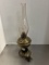 B & H Brass Oil Lamp Converted to Electric