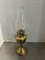 Antique Perkins & House Brass Oil Lamp