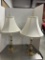 Pair of Baldwin Brass Candle Stick Buffet Lamps