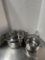 Cuisinart 1 Quart Sauce Pan and Gourmet Home Accents Stainless Stock Pot