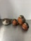 Pottery and Resin Song Birds