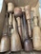 Seven Vintage Wooden Mashers/Pestles