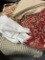 Nice Fabric Placemats, Table Runner and Table Cloth with Matching Napkins